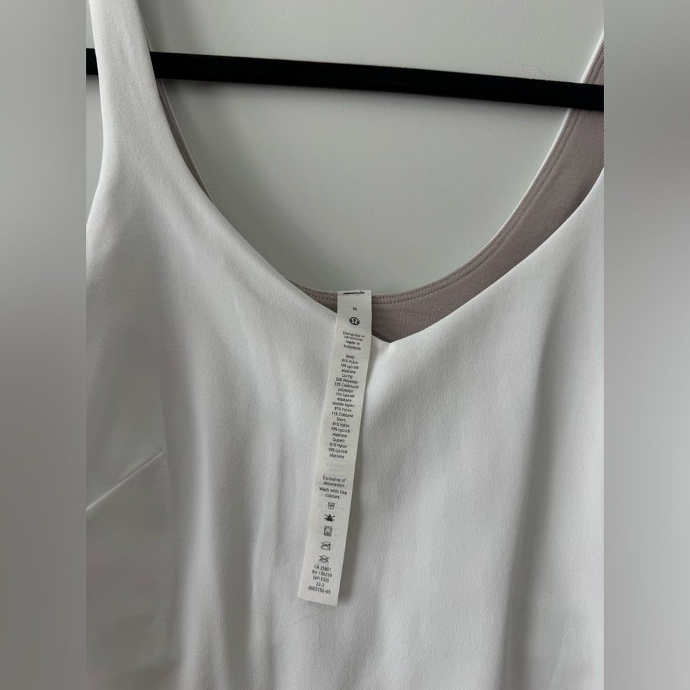 Lululemon Align Dress White sz 8 - Picture 8 of 8